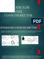 Cinematica de Engranes Conicos Rectos