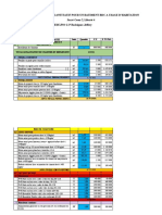 Devis Estimatif Et Quantitatif Pour Un Batiment RDC