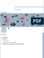 L'Économétrie Des Données Des Panel