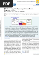 Bifunctional Catalysts For Upgrading of Biomass-Derived Oxygenates A Review