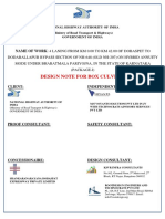 Design Note of Box Culvert 3M X 1.5M (4M Filling)