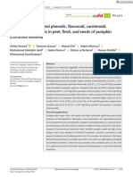 Determination of Total Phenolic, Flavonoid, Carotenoid, and Mineral Contents in Peel, Flesh, and Seeds of Pumpkin (Cucurbita Maxima)