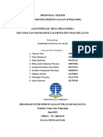 Proposal Teknis PWKL4205 Kelompok 1 Medan