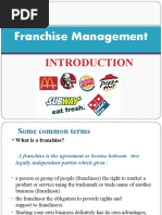 Intro To Frenchise Management