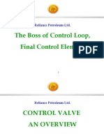 The Boss of Control Loop, Final Control Element: Reliance Petroleum LTD