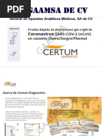 Gaamsa Certum Sars-Cov-2 2020