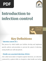 Introduction To Infection Control