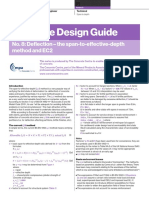 No. 8 Deflection - The Span-To-effective-Depth Method and EC2