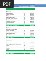 Planilha Balanco Patrimonial Contabilidade Excel v1