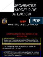 Componentes Del Modelo de Atención