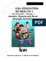 Physical Education and Health 1: Aerobic, Muscle-And Bone Strength Activities