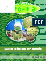 Projeto Horta - Manual Prático de Implantação - Governo Do Estado de São Paulo