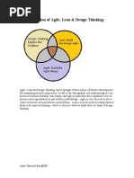 An Intersection of Agile, Lean & IBM Design Thinking