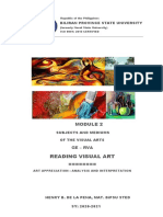 Module 2 GE-RVA Reading Visual Arts