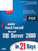 Sams Teach Yourself Microsoft SQL Server 2000 in 21 Days