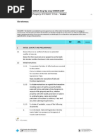 Sols Checklist - Vendor - SPA Without Title