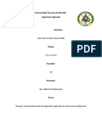 Ensayo Introduccion A La Ingenieria Agricola 30-07-2020