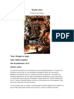 Reseña Critica SNK