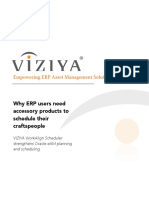 VIZIYA Scheduling Whitepaper Oracle