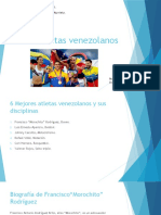 Atletas Venezolanos. Gabriel Lopez 5to Año