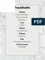 Trabajo de La Constitucion Dominicana