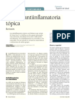 Terapia Antiinflamatoria Topica