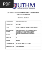 Proposal Structure Analysis