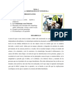 TEMA 3 La Criminologia en Venezuela