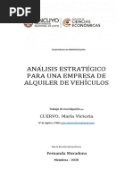 AnáLisis EstratéGico para Una Empresa de Alquiler de Vehiculos