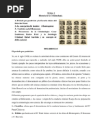 TEMA 2 Historia de La Criminologia