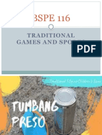 BSPE 116: Traditional Games and Sports