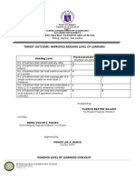 Target Outcome: Improved Reading Level of Learners: Puting Baybay Elementary School