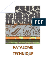 Katazome Technique