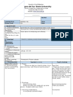 Detailed Lesson Plan in Pe6