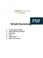 Bartender Drink Knowledge 1