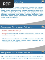 EE-Sewage and Storm Water Estimation