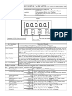 Axe Microprocess 5 Digital Panel Meter: Key Introduce Operation Manual