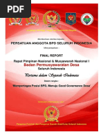 Final Report Rapimnas Dan Munas I BPD