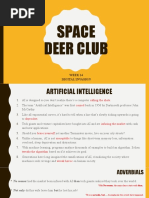 Space Deer Club: Week 14 Digital Invasion