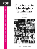 Victoria Sau - Diccionario Ideologico Feminista I (1981) .