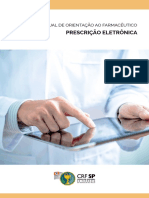 Manual Orientação - Prescrição Farmacêutica