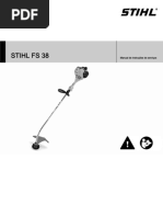 Stihl Fs 38: Manual de Instruções de Serviços