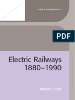 Electric Railways 1880 1990