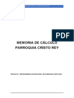 Memoria de Calculo - Parroquia