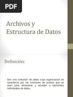 Estructura de Datos - Semana 1 y 2