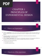 Principles of Experimental Design: Nur Syaliza Hanim Che Yusof Sta340