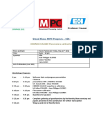 SS4 Programme Stand Show MPC