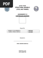 Structural Design 2: (Steel and Timber)