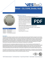 Multi-Criteria Sensor - Co, Cohb, Smoke, Heat: Standard Features