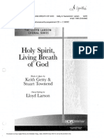 Holy Spirit Living Breath of God Getty Townend Larson Oc